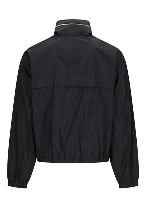 giacca coupe vent uomo nera AMI PARIS | HJK828.PL0039001